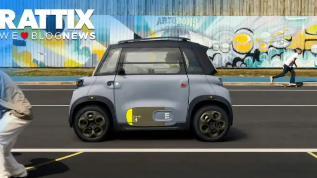 Citroën AMI: el microcoche 100% eléctrico