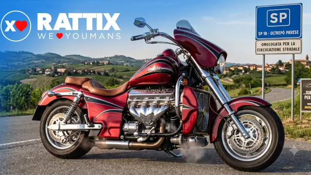 Boss Hoss: cruiser con V8 da 8,1 litri e 600 CV