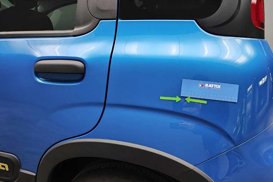 Fiat Panda Pandina 1.0 Firefly Hybrid 70CV Cross Blu Italia  Aziendale foto danni 26