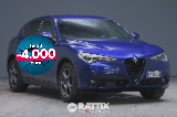 Miniatura Alfa Romeo Stelvio 2.2 t 190CV Sprint Q4 Auto Blu  Aziendale foto 1