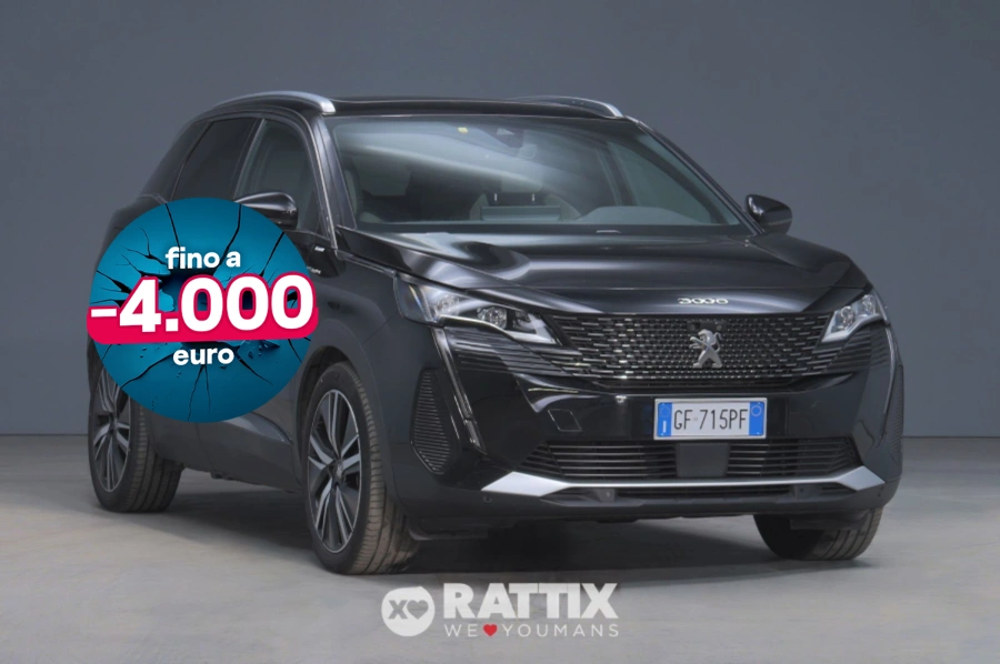 Peugeot 3008 1.6 Hybrid4 Phev 300CV GT Pack e-EAT8 + tetto apribile Nero Perla  Aziendale