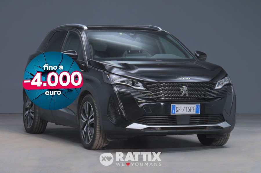 Peugeot 3008 1.6 Hybrid4 Phev 300CV GT Pack e-EAT8 + tetto apribile Nero Perla  Aziendale foto 1