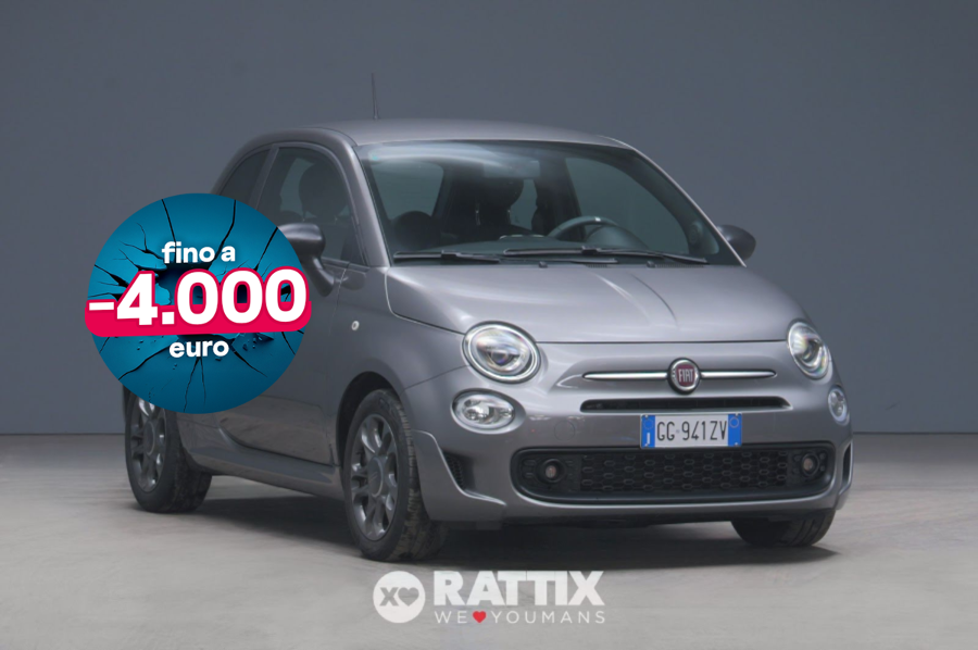 Fiat 500 1.0 hybrid 70CV Connect  Grigio Pompei  Aziendale foto 1