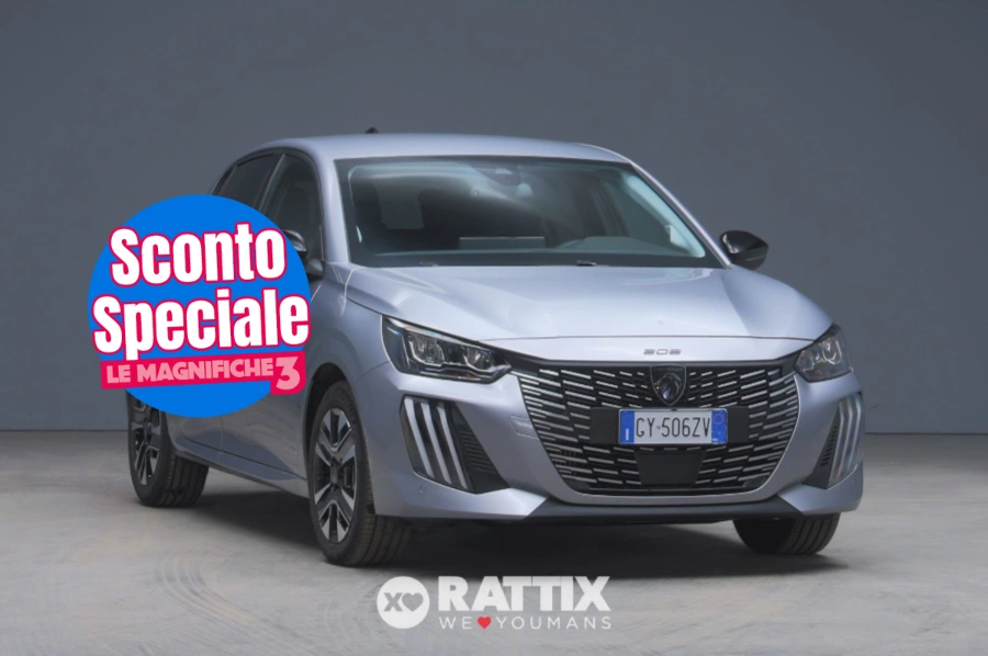 Peugeot 208 1.2 Puretech 100CV Allure  Grigio Artense  Aziendale