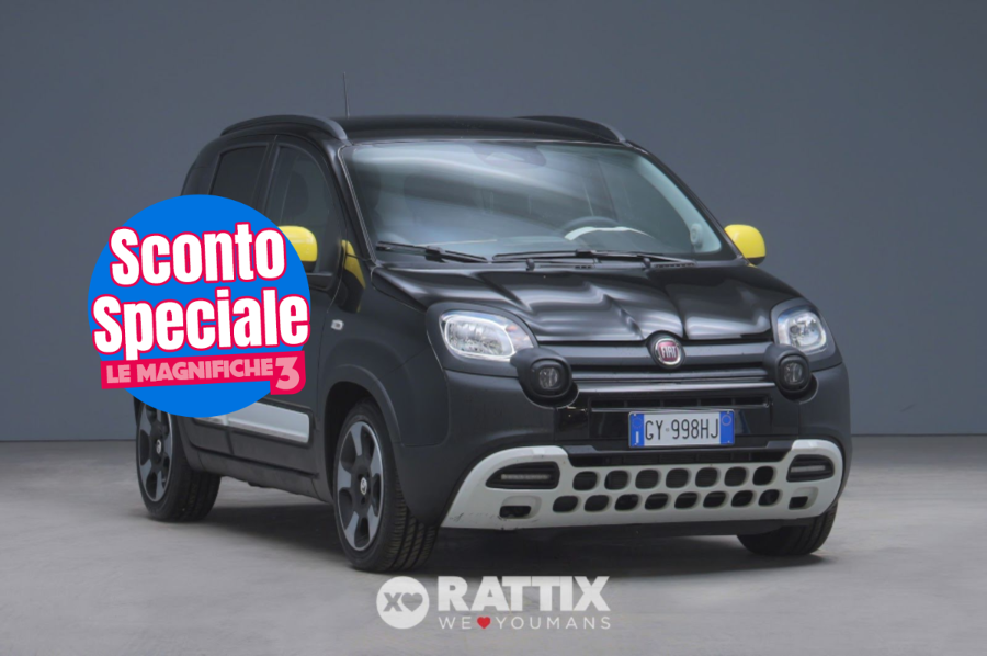 Fiat Panda Pandina 1.0 Firefly Hybrid 70CV Cross Nero Cinema  Aziendale foto 1
