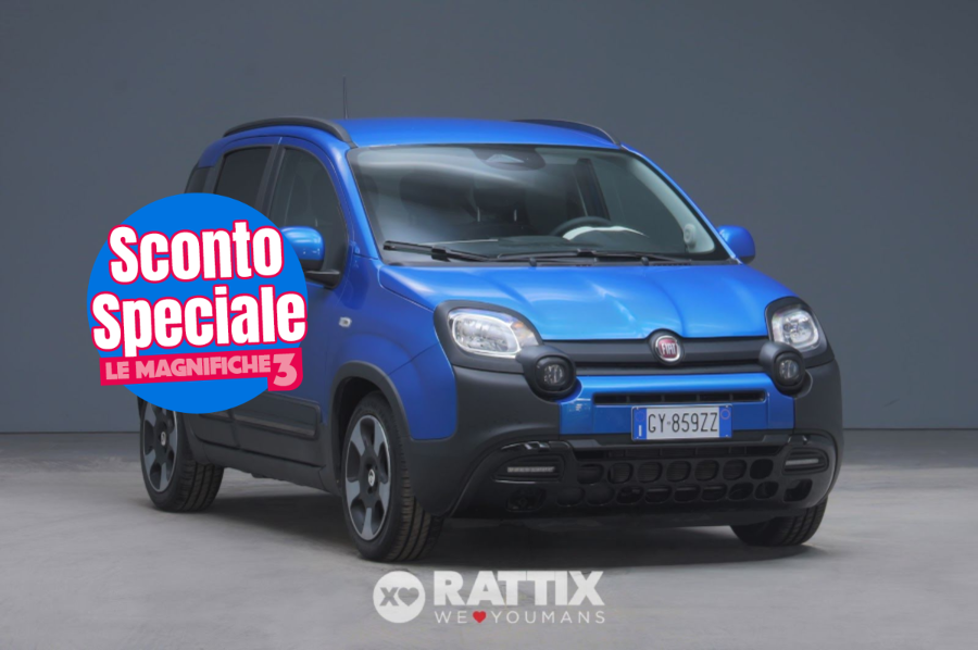 Fiat Panda Pandina 1.0 Firefly Hybrid 70CV Cross  Blu Italia Metallizzato  Aziendale foto 1