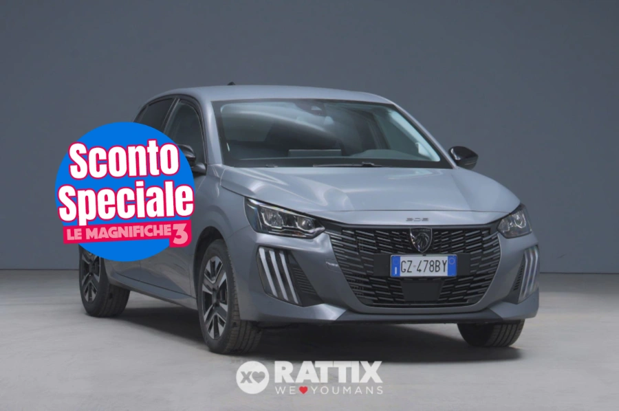 Peugeot 208 1.2 hybrid Allure e-dcs 6 Grigio Selenium  Aziendale