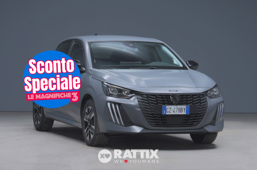 Peugeot 208 1.2 hybrid Allure e-dcs 6 Grigio Selenium  Aziendale foto 1