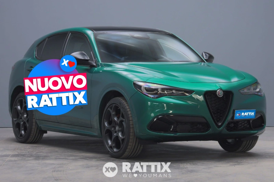 Alfa Romeo Stelvio 2.2 t 210CV Tributo Italiano Q4 Auto Verde Montreal  Nuovo foto 1
