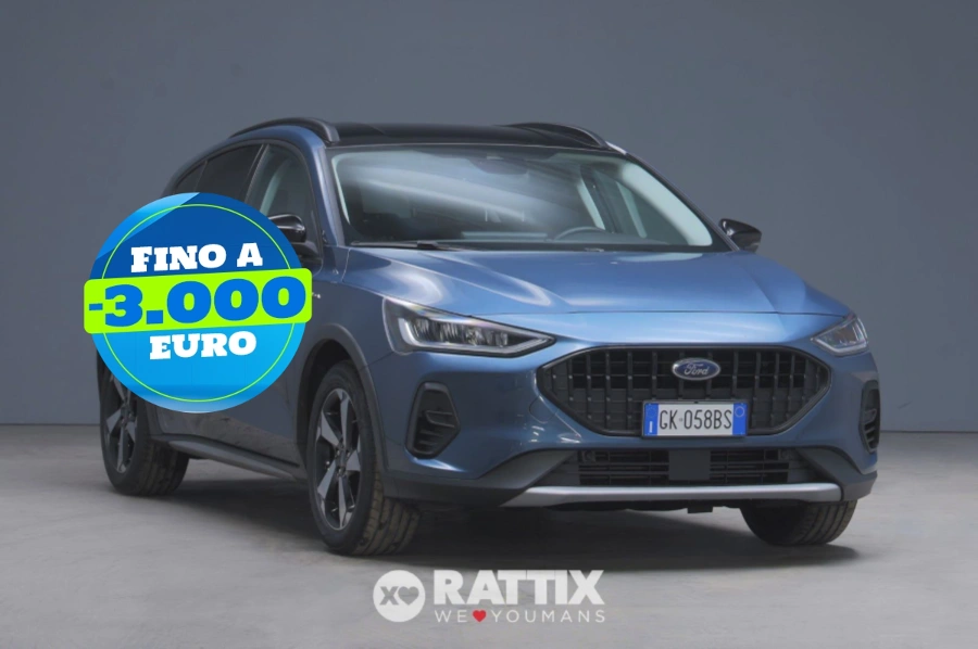 Ford Focus Active 1.0 Ecoboost Hybrid 125CV Blu  Usato foto 1