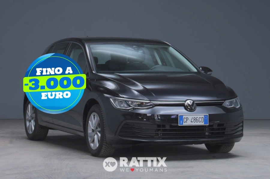 Volkswagen Golf 1.0 ETSI EVO 110CV Life DSG Deep Black Perlato foto 1 Volkswagen Golf 1.0 ETSI EVO 110CV Life DSG Deep Black Perlato Aziendale foto 1