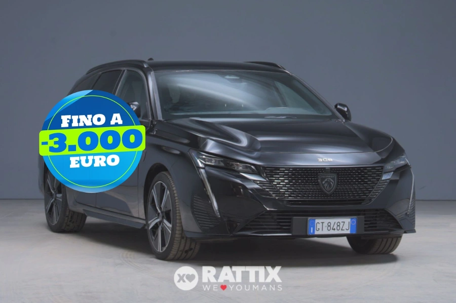 Peugeot 308 SW 1.2 Puretech t 130CV GT EAT8 Nero Perla foto 1 Peugeot 308 SW 1.2 Puretech t 130CV GT EAT8 Nero Perla Aziendale foto 1