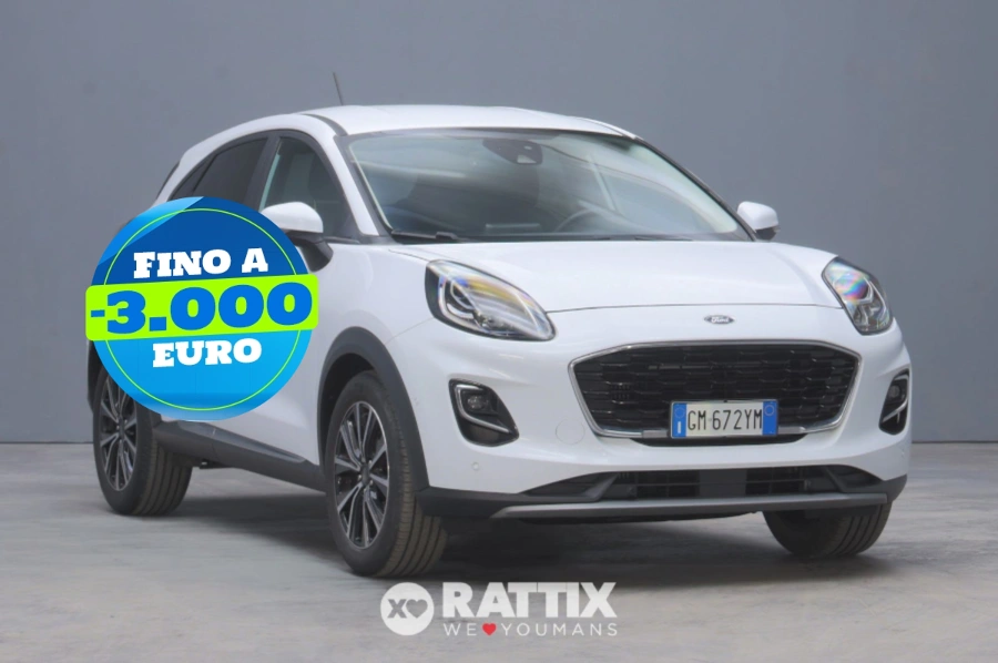 Ford Puma 1.0 Ecoboost Hybrid 125CV Titanium Frozen White foto 1 Ford Puma 1.0 Ecoboost Hybrid 125CV Titanium Frozen White Aziendale foto 1