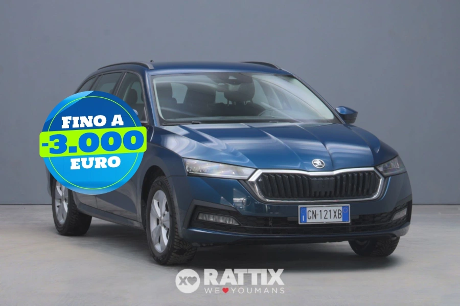 Skoda Octavia Wagon 2.0 TDI EVO 150CV Executive DSG Blu  Aziendale foto 1