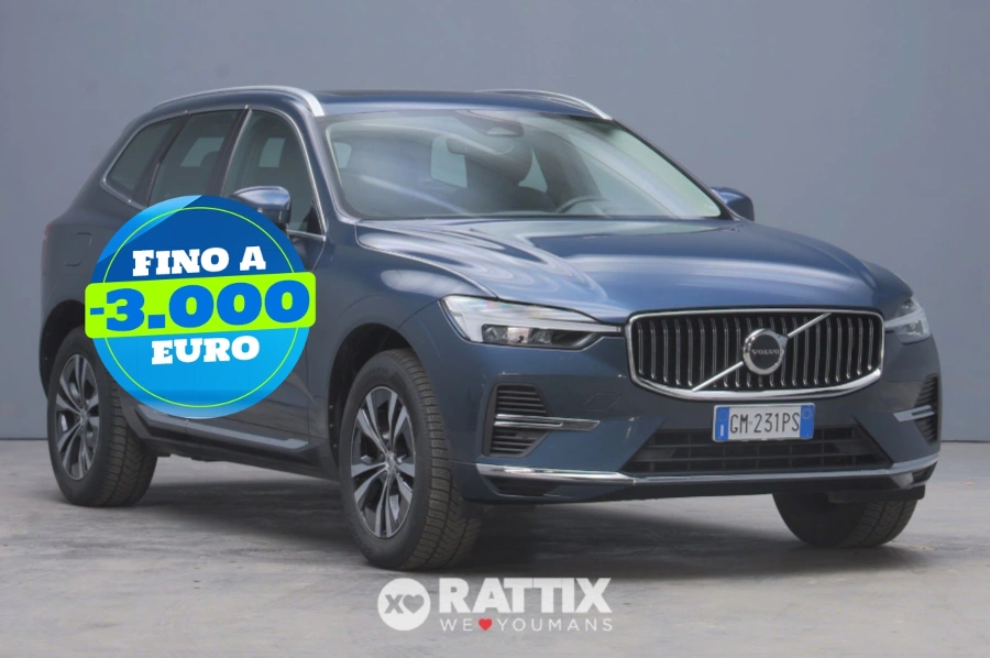 Volvo XC60 2.0 t6 recharge phev obc 3,7kW Core awd auto + tetto apribile Denim Blue  Aziendale foto 1