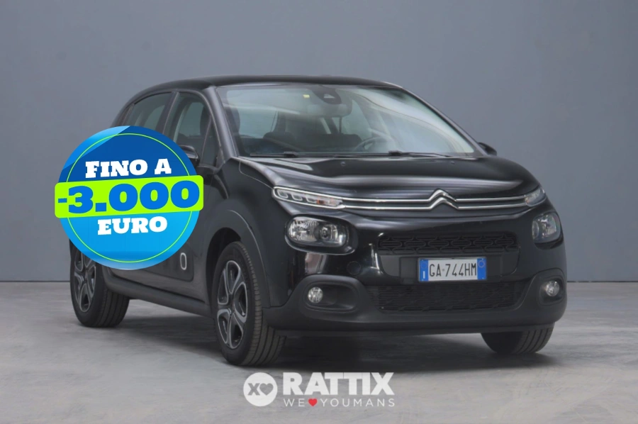 Citroen C3 1.2 PureTech 83CV Shine Nero  Usato