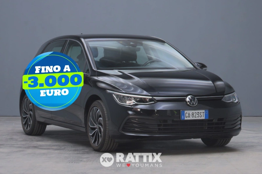 Volkswagen Golf 1.5 etsi evo 150CV Life dsg Nero  Usato foto 1