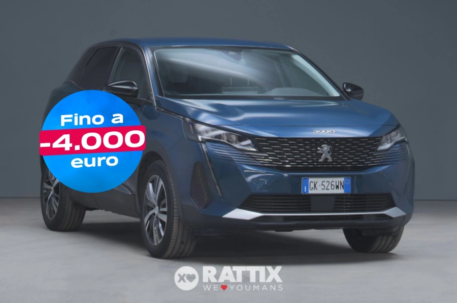 Peugeot 3008 1.5 BlueHDI 130CV Allure Pack EAT8 Blue Celebes  Aziendale foto 1