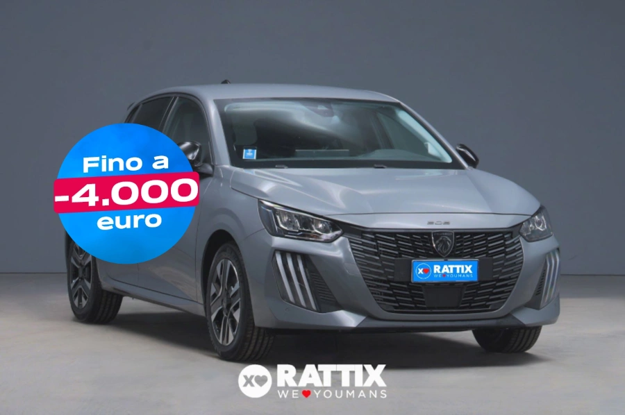 Peugeot 208 1.2 Hybrid Allure 110CV e-DCS6 Grigio Selenium  Aziendale