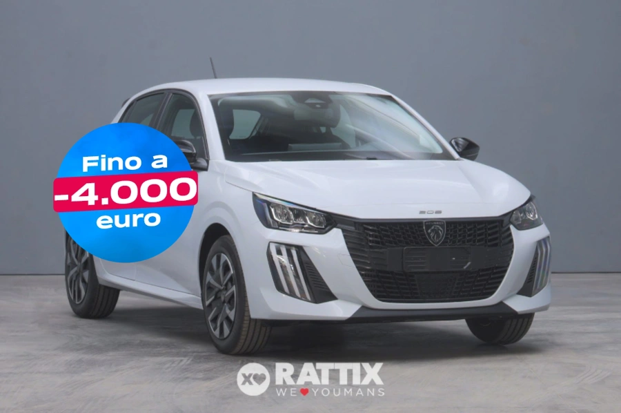 Peugeot 208 1.2 hybrid 110CV Style e-dcs 6 Bianco Okenite  Km 0 foto 1