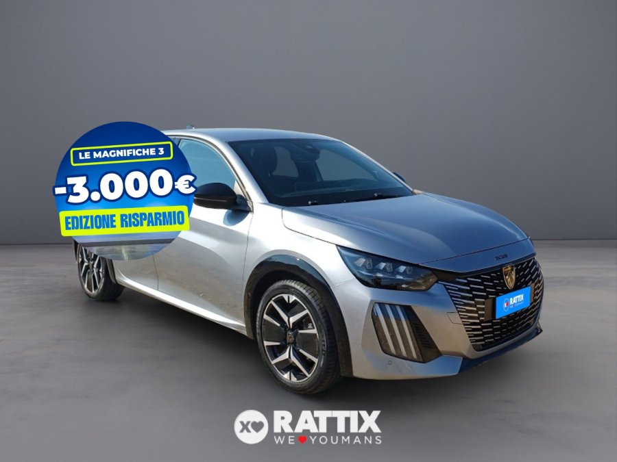 Peugeot 208 1.2 Hybrid 136CV GT e-DCS6 Grigio Artense  Aziendale foto 1