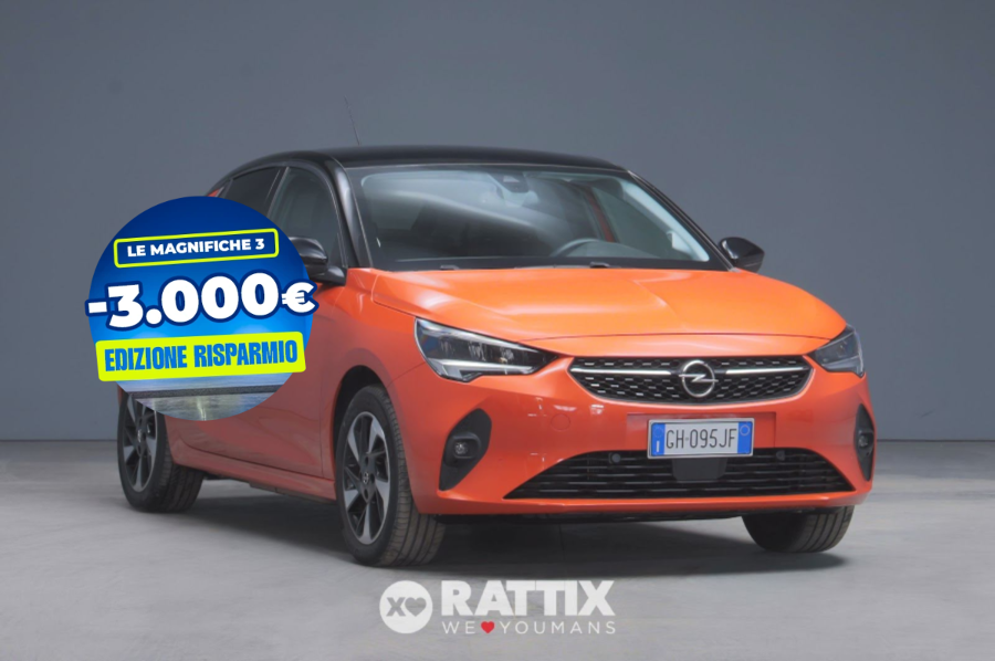 Opel Corsa-e motore elettrico 57kW Elegance Arancione Fizz  Aziendale foto 1
