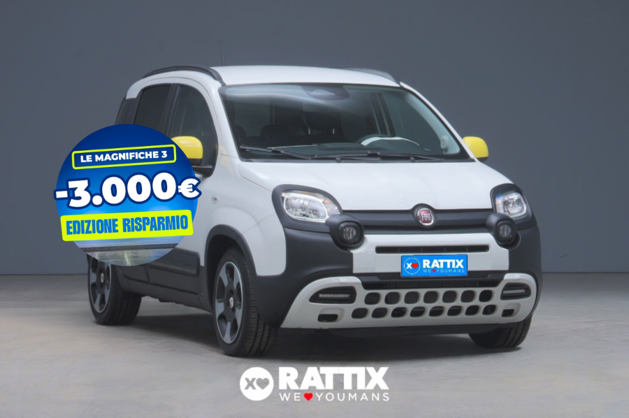 Fiat Panda Pandina 1.0 Firefly Hybrid 70CV Cross White Solid Paint  Aziendale foto 1