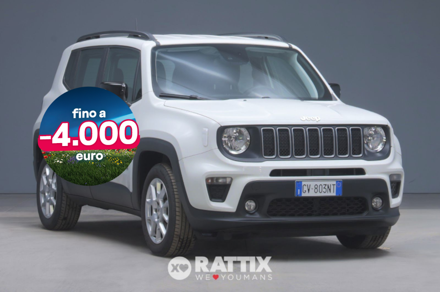 Jeep Renegade 1.5 turbo t4 mhev 130CV Limited dct Alpine white  Aziendale foto 1