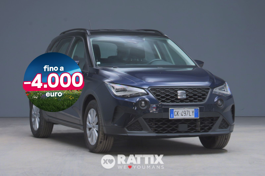 SEAT Arona 1.0 Ecotsi 95CV Style Blu Asfalto tetto nero  Usato foto 1