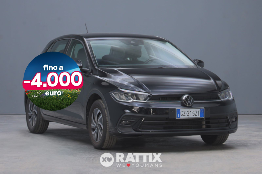 Volkswagen Polo 1.0 TSI 95CV Life DSG Deep Black Perlato  Aziendale foto 1