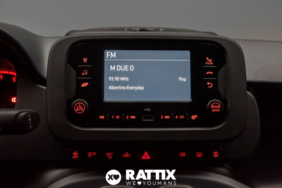 Fiat Panda 1.0 Firefly Hybrid 70CV  Nero Cinema  Nuovo foto 14