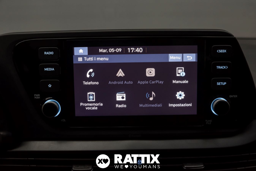 Hyundai Bayon 1.0 t-GDI 48V 100CV X-Line IMT Atlas White  Nuovo foto 6