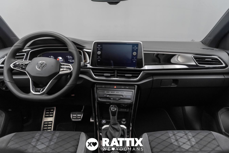 Volkswagen T-Roc 1.0 TSI 110CV R-Line Deep Black Perlato  Nuovo foto 11