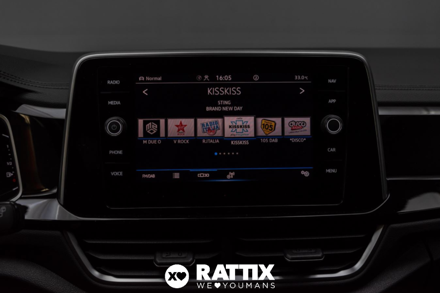 Volkswagen T-Roc 1.0 TSI 110CV R-Line Deep Black Perlato  Nuovo foto 20