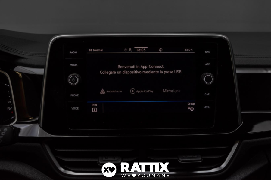 Volkswagen T-Roc 1.0 TSI 110CV R-Line Deep Black Perlato  Nuovo foto 21
