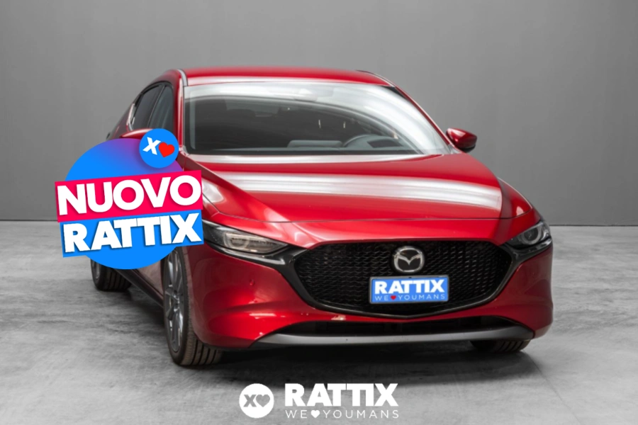 Mazda 3 2.0 m-Hybrid 122CV Prime Line  Rosso  Nuovo foto 1