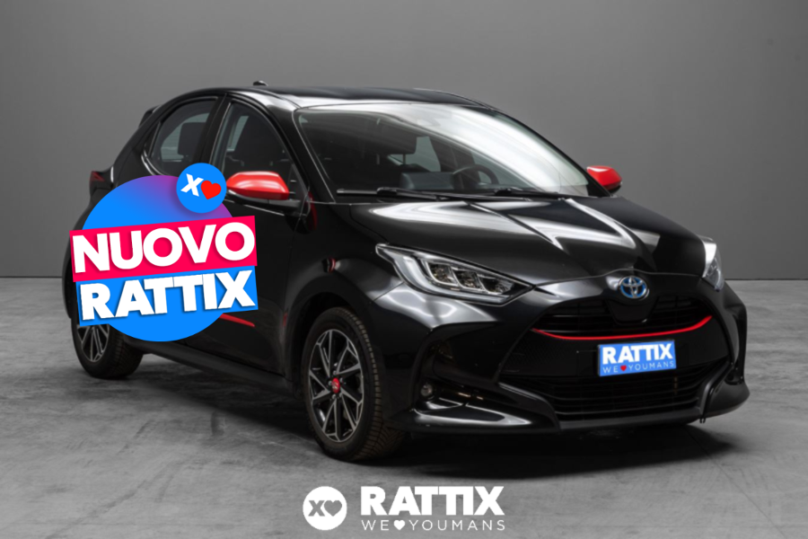 Toyota Yaris 1.5 Hybrid 115CV Icon e-CVT Nero  Nuovo foto 1